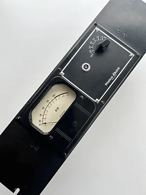 Vintage Western Electric 754A Tube Amp Audio Meter Volume Indicator Weston 862 • $595