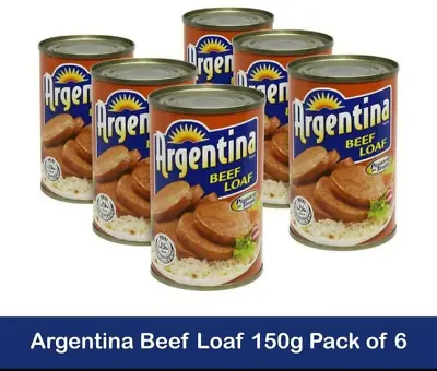 Argentina Beef Loaf 150g (6 CANS) Fresh From Pinas! • £39.41
