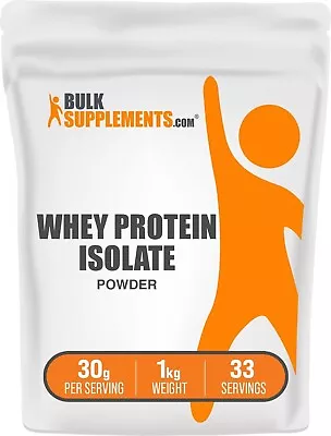 Whey Protein Isolate Powder - Protein Supplement - Protein Powder Unflavored • $37