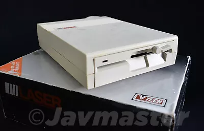 Apple II 5 1/4 EXTERNAL 5.25 FLOPPY DISK DRIVE FD100 For LASER 128/EX/EX2 • $165