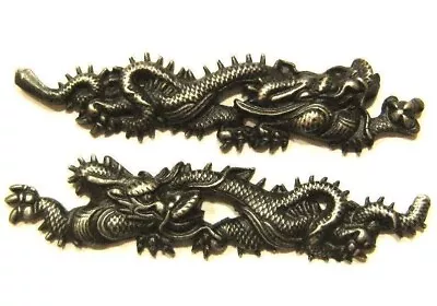 Japanese Sword Menuki Dragon Brass 73mm • $89.40