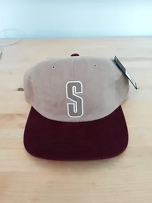 £30 • Buy Stussy Vintage S Logo Cap Hat Tan New