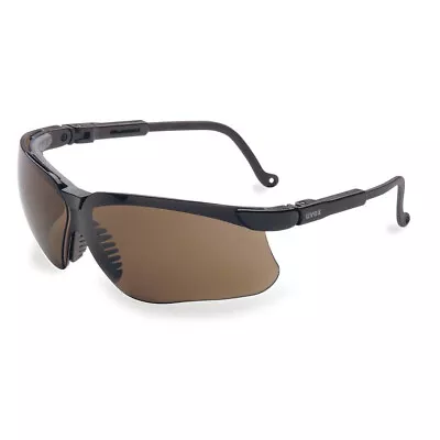 Howard Leight Genesis Safety Eyewear Black Frame Espresso Lens #R-03572 • $14.69