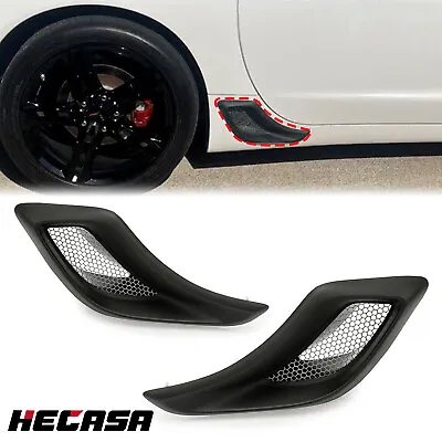 HECASA For 97-04 C5 Corvette Z06 LH & RH Rear Lower Brake Duct Scoop Vent Kit • $33.24