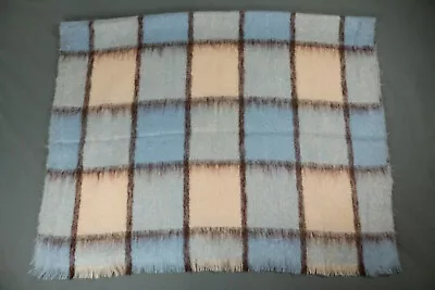 Vintage Weavers Pride Worsted Mohair Throw Blanket • $49.95