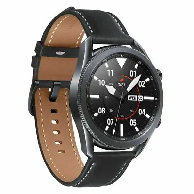 Samsung Galaxy Watch3 Stainless Steel (45MM Bluetooth) Mystic Black - Good • $169.32