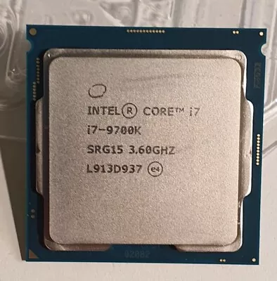 Intel Core I7 9700K - 3.6 GHz Octa-Core Processor CPU • £139