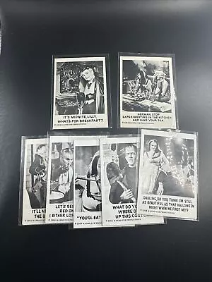 7-Original 1964 Leaf The Munsters Trading Cards Vintage Vg Plus Excellent • $12