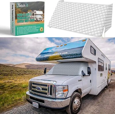 $12.99 • Buy OPEN BOX Latch.it    RV WINDSHIELD  COVER CLASS C 1997-2020 == 014