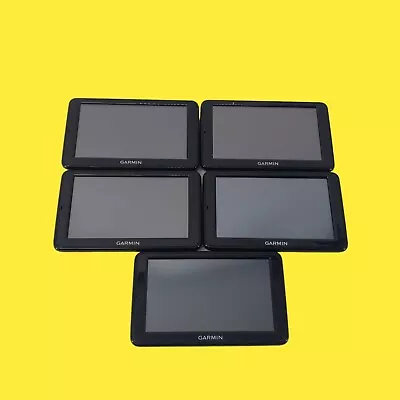 AS IS! Lot Of 5 Garmin Nuvi 2595LM Black Portable GPS #465 Z22/B17 • $49.98