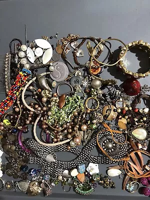 Vintage Estate Jewellery-bulk Lot Mixed Jewellery Craft Remake Repurpose • $35