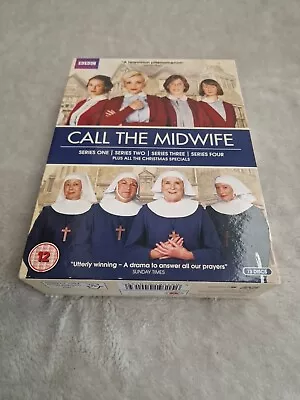 CALL THE MIDWIFE - SERIES 1-4 PLUS CHRISTMAS SPECIALS DVD BOX SET 13 Discs • £9.98