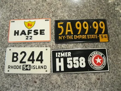 4 Wheaties Miniature License Plates • $6