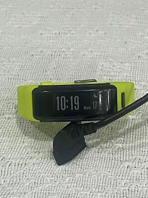 Garmin Vivosmart Hr Tracker With New Fluro Band & USB Charger • $48