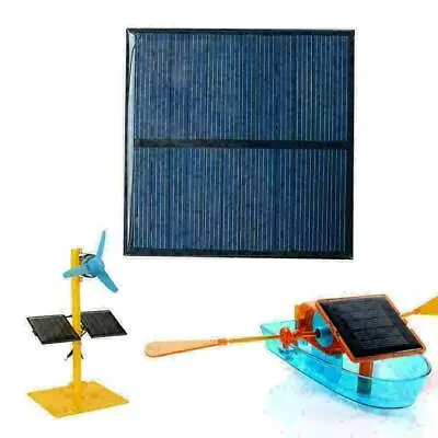 6V 140MA Mini Solar Panel System For Battery Cell 80*80mm Charger Sell • £2.15
