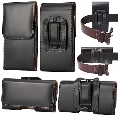 For Kogan Agora XI Agora Go Black Tradesman Belt Clip Loop Holster Case Pouch • $15.98