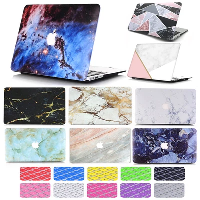 $10.99 • Buy 2in1 Silk Quicksand Marble Matte Hard Case Cover For MacBook Pro Air 11 /13 Inch