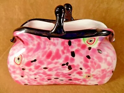 Vintage Millefiori Art Glass Pocketbook--purse--hand Blown--murano Style • $49.99