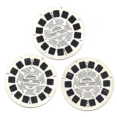 Vintage View-Master Batman The Purr-fect Crime Set 3 C1966 Vintage Reels Only • $12.99