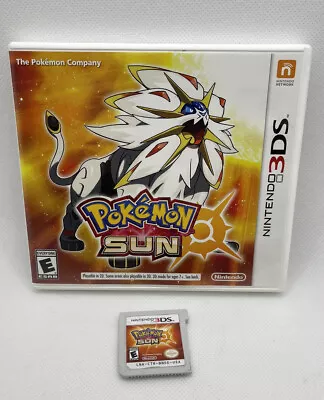$15.50 • Buy Pokemon Sun Nintendo 3DS - Authentic Cartridge Tested.