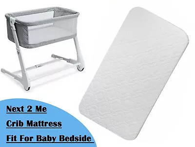 Baby Crib Mattress Fit For Chicco Next 2 Me Beside Crib Mattress 83 X 50 X 5cm • £14.95