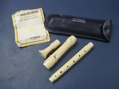 Yamaha Alto Recorder Baroque W Case & Papers VGC • $19.99