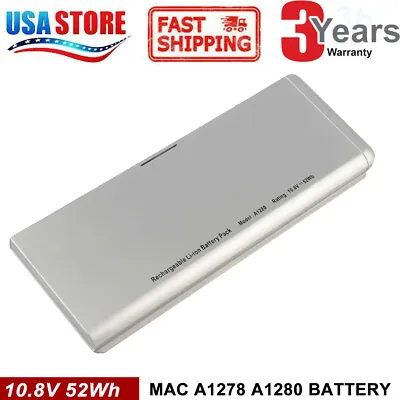 New Battery A1280 020-6081-A 661-4817 For Apple MacBook 13  A1278 2008 • $23.99