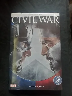 Marvel CIVIL WAR Hardcover SEALED Graphic Novel Comic Millar McNiven • $14.99