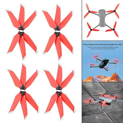 $37.75 • Buy Low Noise Propellers 3-Blade Props Blade For DJI Mavic Air 2/2S Accessories