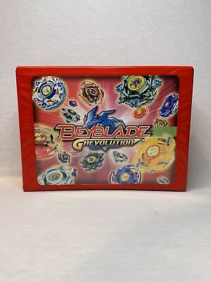 Beyblade G Revolution Red Combat Travel Case With Plastic Inserts Preowned • $35