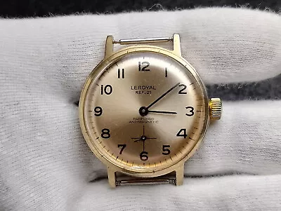 LE ROYAL Vintage Watch 34mm Working Condition NO RESERVE • $12.90