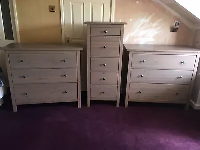 IKEA Chest Of Drawers X2 And Tall Boy X1 • £36