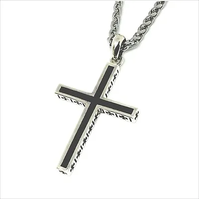 Personalized 925 Sterling Silver Cross Pendant Necklace-Gift For Him Her Men • $79.99