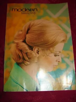 VTG MODERN BEAUTY SHOP Magazine Apr 1970 W/ POSTER Color-Allure Midi-Curl & MORE • $14.99