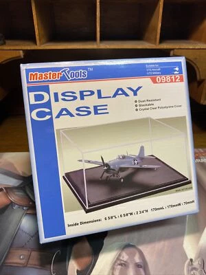 £0.99 • Buy Master Tools Model Display Case Clear 170 X 170 X 70mm 09812