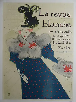 HENRI TOULOUSE-LAUTREC - La Revue Blanche 1967 • $26.64