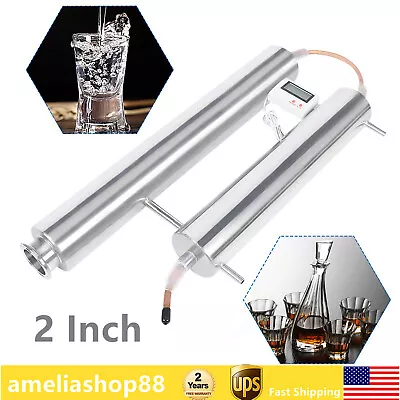 2  Moonshine Still Column Parts Stainless & Copper For Beer/Wine Kegs DIY USA • $79