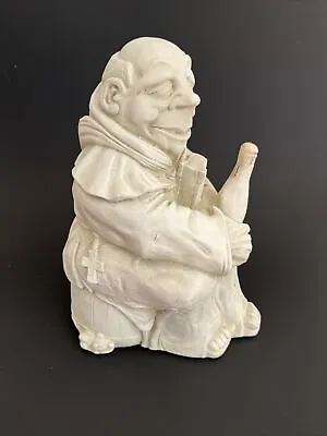 Monk With Wine Bottle Sculpture By Frederic Levesque Toscano Circa 1996 • $19.99