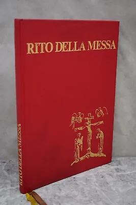 Rito Della Messa Italian Missal Rite Of Mass C.1969 (CU912) Chalice Co • $89.95