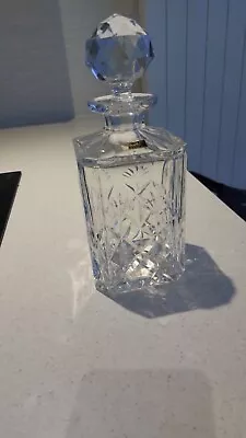 Lead Crystal Whiskey Decanter • £10