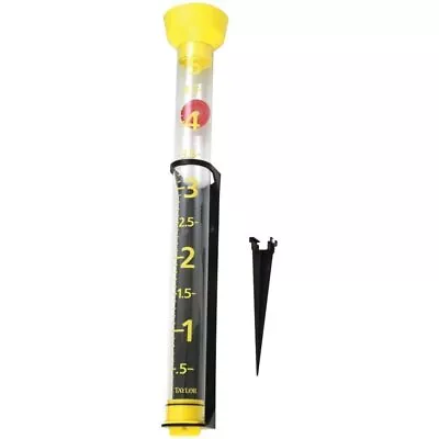 Taylor Jumbo Jr. 20  Easy-Read Rain Gauge With Ground Stake & Mounting Bracket • $16.99