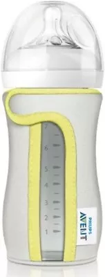 Philips AVENT Baby Glass Feeding Bottle Insulated Sleeve-240ml Durable Au • $22.35