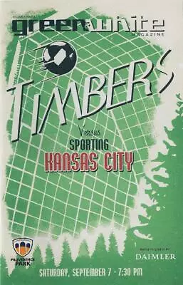Portland Timbers 'Green & White' MLS Soccer/Football Program Volume 8 Issue 12 • $6.99