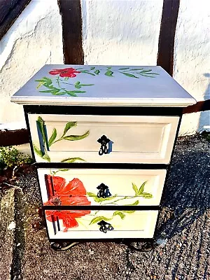 3 Set Of Draws Upcycled By 3rcheology. Hand Painted With Unique Design.  • £225