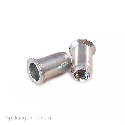 £2.75 • Buy Metric Aluminium Countersunk Rivnut Rivet Nuts - M4, M5, M6 & M8