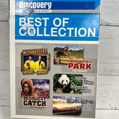 Discovery Channel 5 Dvds Mythbusters Prehistoric Deadliest Catch 2057 Panda • $19.99