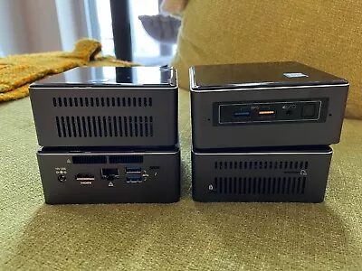 Lot Of 4 X Intel NUC Model NUC7i5BNH I5 7th Gen Tall Version With 2.5 Bay • $169