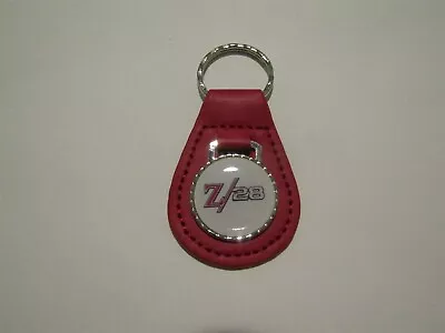 $9.99 • Buy Chevrolet Camaro Z/28 Z-28 Z28 Vintage Emblem Logo Keychain Keyring Red