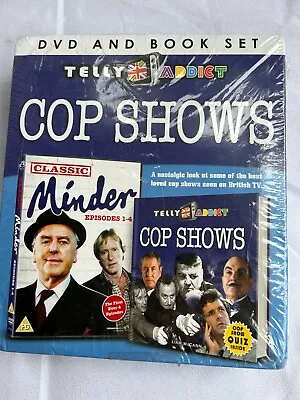 NEW SEALED Classic Cop Shows - Minder Ep 1-4 + Book DVD Gift Set • £5.99