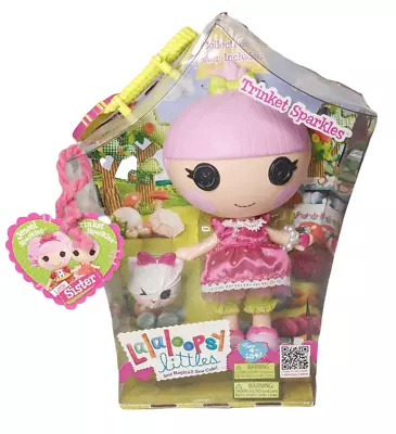 Lalaloopsy Littles Trinket Sparkles W/Pet RARE Original 2012 NEW In Perfect Box! • $18.85